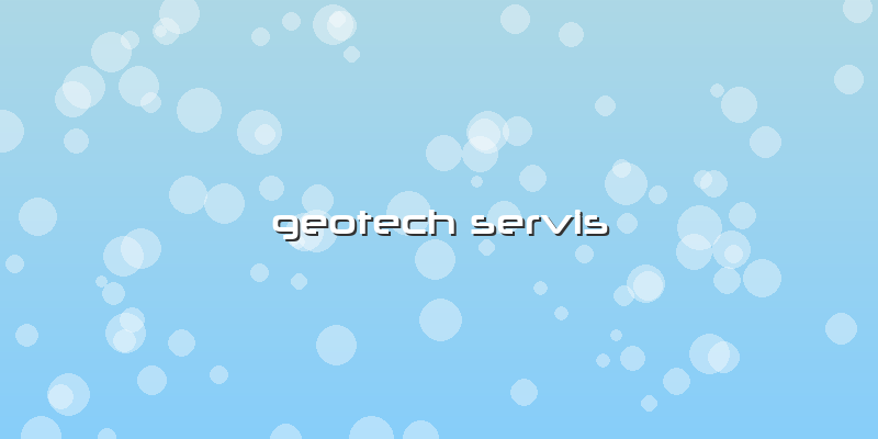 Geotech Servis
