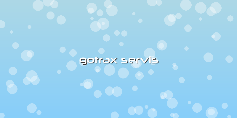 Gotrax Servis